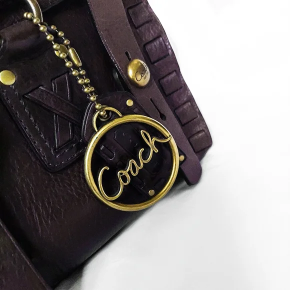 STUNNING XL COACH VTG LEGACY COLLECTION SATCHEL - Picture 3 of 8